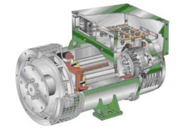 罗城发电机内部结构图 罗城发电机内部结构图